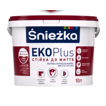 Sniezka Eko Plus - матовая латексная краска стойкая к мытью